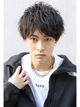 ネイビー(NAVY) 【NAVY】カットのみ!簡単再現☆コンパクトマッシュ