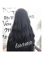 ヘアーデザインルアナ(Hair design Luana.) ブルーブラックstyle