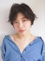 パール(PearL)&nbsp;《PearL》ゆるふわショート黒髪ダークトーン