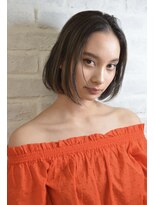 ラルマミット(lalma mit)&nbsp;【ハイライトカラー】フレンチボブ【小顔】【クールショート】