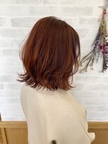 ペッツショコラ(PETZ chocolat)&nbsp;大人かわいい ピンクブラウン×外ハネ