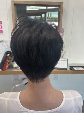 クート(ku-to) ミニマムベリーショート×白髪染めはゼロテクで♪