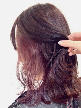 ネオリーブアオバ 高田馬場店(Neolive aoba) 【高田馬場/aoba】インナーカラーパープル