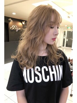 リア 大阪梅田(Ria) ～デザインカラー×ミルクティーベージュ ～【Ria 大阪 梅田】