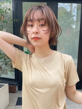 リアンカ(LIANCA) LIANCA】顔まわりレイヤーbob／シアベージュ