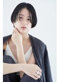 ブルージュ×前髪なし/大人ハンサムショート◎30代40代50代