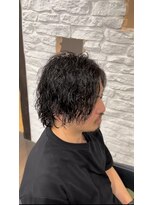 アンダーバーホワイト 広島 並木店(_WHITE) 【黒髪大人パーマ】スパイラルパーマ