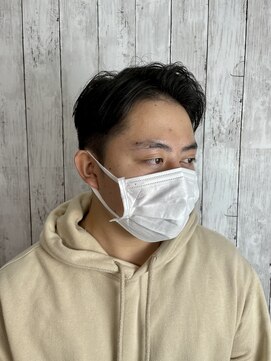 ビューティドレッセヤマノ 池袋パルコ(Beauty Dresse YAMANO) 【MEN'S HAIR】【ショート】【池袋】メンズアップバング