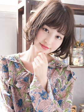 クラッチ 天王寺(CLUTCH) 大人可愛い小顔美髪ツヤ髪ヘルシースタイルショコラアッシュA4