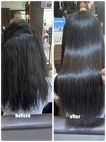 ビープライズ(Be PRIZE) クセ毛が強くて伸びにくいガーナとのハーフの人もストレート