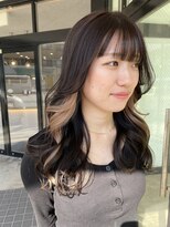 ラリス(Ralis)&nbsp;イヤリングカラー/ミルクティー×ブラウン