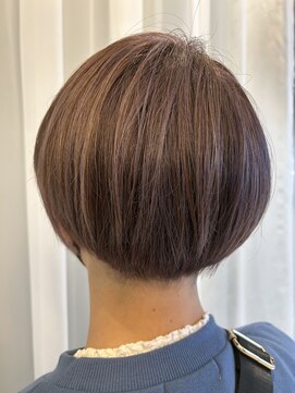 ビーエリアプレミアータ(BE AREA PREMIATA) ツーブロックラベンダーハイライト