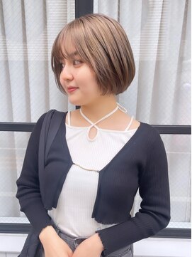 ブランロール 中目黒店(Blanl'or) 大人ガーリー/ダークアッシュ/似合わせカット/レイヤーカット