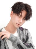 【BLEACHi】 センターバートツーブロ無造作マッシュ