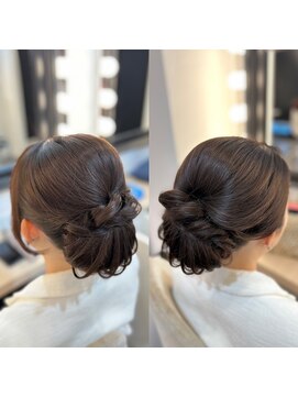 エーエム(AM) シニヨンスタイル