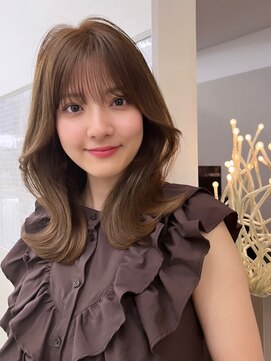 アンフィニー 銀座(ANFINI) レイヤーカット/前髪カット/くびれヘア/ウエットヘア/髪質改善