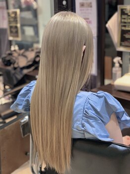 カラペア 上水戸店(Color-pair)の写真/【センス×艶色×コスパ◎】透明感たっぷり外国人風カラーもお任せ♪あなたのなりたい色味を見つけます★