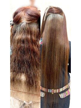 シンズ 銀座(sins) 他店で伸びなかった強い癖、sinsにお任せください！[30代40代]