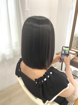 美髪専門サロン バイ マイル(美髪専門サロン by mile) 乾かすだけで艶ボブに☆