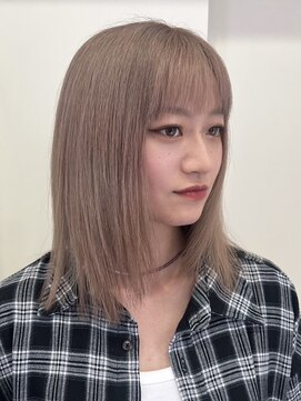 ロア 福岡天神本店(LORE) ダブルカラーベージュカラーケアブリーチカラーハイトーンカラー