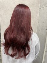 ルノン フィージュ(LUNON fieju)&nbsp;暖色系カラー/艶カラー/レッド/ブラウン/ロング