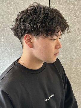 ニアウ 太田店(Niau) 波巻きスパイラルパーマツイストスパイラルパーマメンズショート