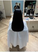 黒髪ロング!