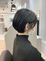 ジエクト アイロ(The Ect ilo)&nbsp;黒髪　ミニボブ　ショートボブ　20代30代40代おすすめスタイル