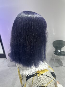 プライズ 成増店(prize) ボブ×ラベンダーパープルダブルカラー成増