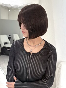 シーン(scene) 【Misaki】グレージュ×韓国ボブ