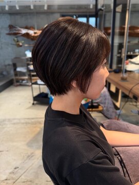 ニカイ(2F) コンパクトショート/大人ショート/暗めカラー