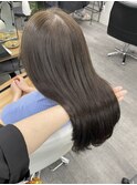 グレージュ/透明感カラー/韓国風/髪質改善/京都河原町/20代30代