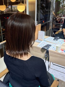 バイエイト(X８) ◎チョコレートブラウン/秋カラー/外ハネボブ