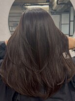 ハーシーバイアポロ 相模大野(HERSHE by apollo)&nbsp;ミディアムヘア/暗めカラー/グランマッシュ/レイヤーカット