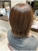 外ハネボブ　ボブ　ショートボブ
