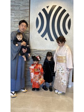 七五三着付け/ヘアセット