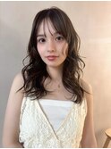 大人ガーリー/似合わせカット/ミディアムレイヤーカット武蔵小杉