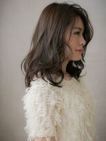 カバーヘア ブリス 北浦和(COVER HAIR bliss)&nbsp;ダークアッシュ大人美人抜け感小顔ドライパーマA8北浦和30代40代