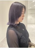 ラベンダーカラー/ラベンダーピンク/ブリーチ/透明感カラー