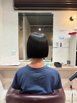 コワファーストナガサキシャンプーボーイ(COIFF1RST NAGASAKI SHAMPOO BOY) 今っぽくて可愛い10代20代ショートボブ／長崎