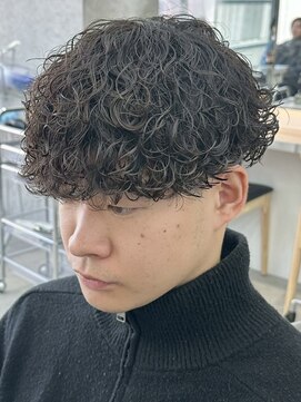 フィフス 渋谷(fifth) 渋谷緩めシャドウパーマ波巻きスパイラルルーズパーママッシュ