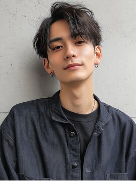 クリックプラス 小倉(Click plus) 小倉/刈り上げセンターパート/波巻きツイストスパイラル