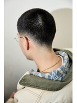 チルチェア 横浜(CHILL CHAIR) ローフェード×バズカット <横浜/バーバー/理容室/メンズカット>