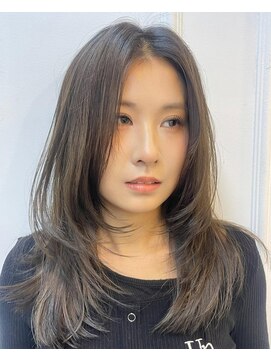 エイバヘア 新大久保(AVAHAIR) (韓国スタイル)レイヤードカット
