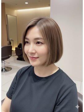 ダブルアール(RR MEN'S SALON) イメチェン/ピンクベージュ/アンブレラカラー/前髪/由比ヶ浜