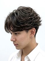 ノイセル(Noisyle) MEN’S HAIR/波巻きツイストスパイラル/リバースセンターパートO