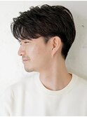 シースルーマッシュ清潔感刈り上げツーブロック/メイキー本厚木