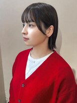 レリコ ニド(Relico-nid) 改質改善20代30代大人女性 外ハネタイトボブスタイル 四条烏丸