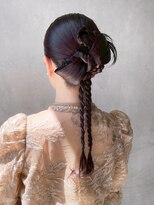 アルバム 銀座(ALBUM GINZA)&nbsp;ヘアアレンジカチモリ韓国結婚式_ba590871