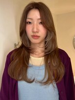 モーブ 代官山(mauve)&nbsp;ミルクティーベージュ/ハッシュカット